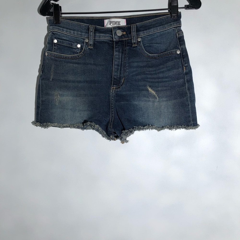Victoria’s Secret Pink Denim Jeans Shorts Size 6